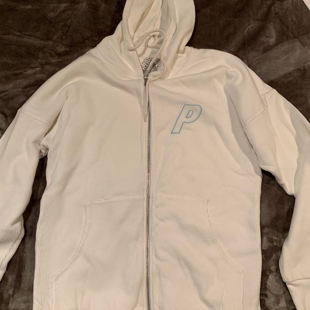 Palace Skateboards waffle knit jacket/hoodie